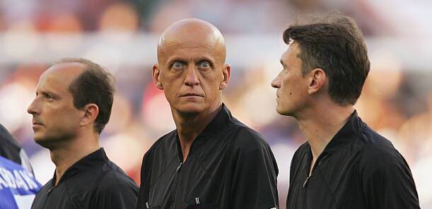 That Stare. Happy Birthday Pierluigi Collina. 