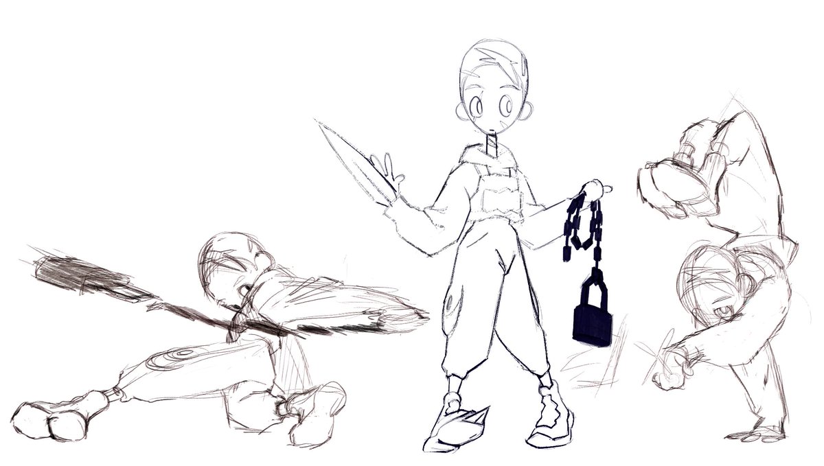some poses 