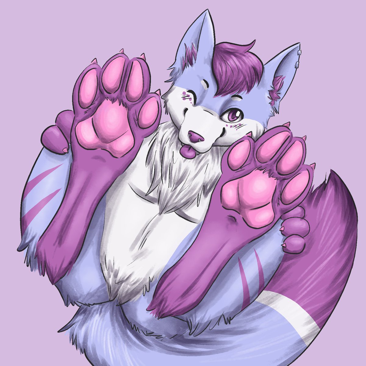 furnoki's tweet photo. Paws are the cutest things❤️🐾, bc of tha I commissioned this Artwork from CalipsoArtworks,

NSFW Version of this is aviable on Furaffinity : https://t.co/Rjiibr0d8l https://t.co/PaNpetbkTS