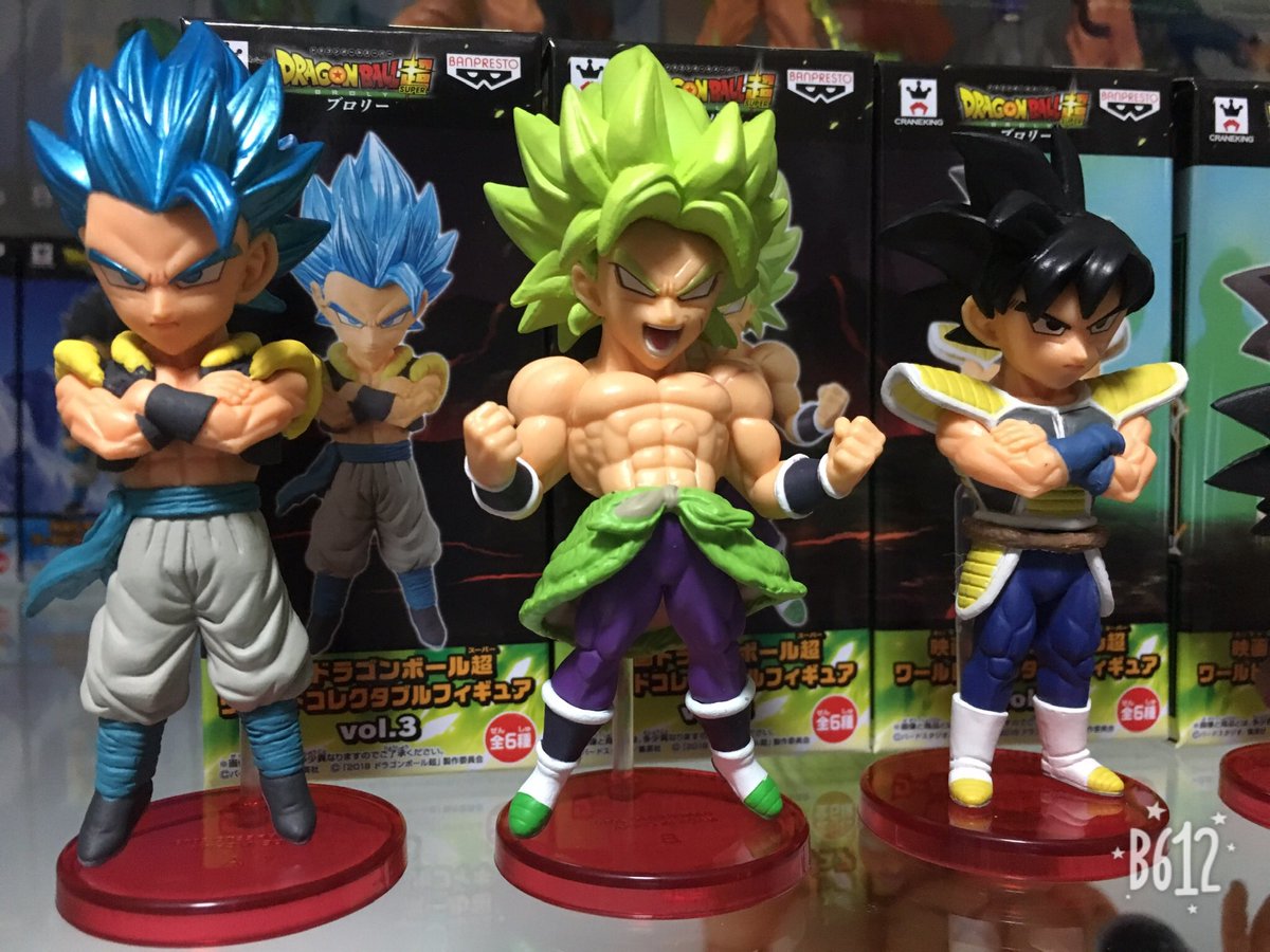 ドッカン垢 バーダック ロゼ こうくん A Twitter 昨日のgetしたフィギュア紹介 ドラゴンボール超ブロリー ワールドコレクタブルvol３ 最近のワーコレは少し塗装が手抜きな感じがあったけど 今回はそこまで問題はなかったのが良かった やっぱりゴジータブルー