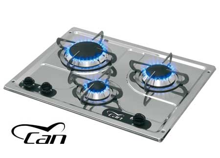 Cocina Inox 3 Fuegos 530x380  goo.gl/21MkLp