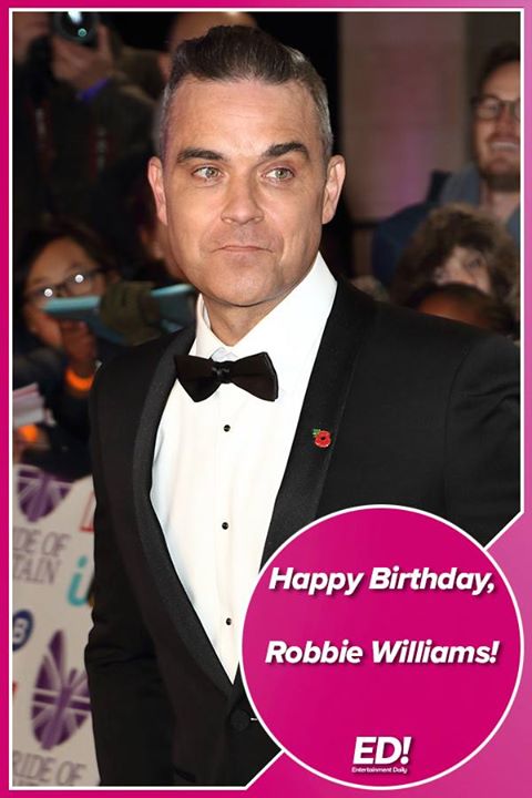 New post (Happy 45th Birthday Robbie Williams!) has been published on Fsbuq -  