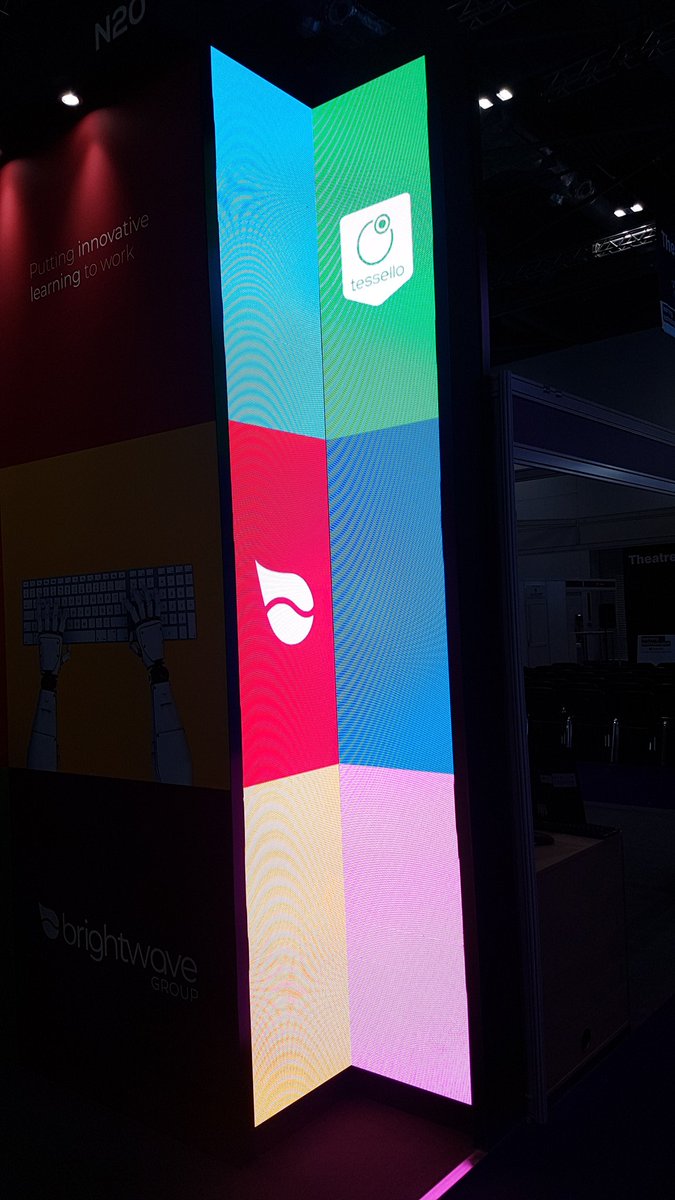 Warming up Stand N20 nicely! #LT19UK's new home at Excel is looking spectacular - come and find us and see how we are putting innovative learning to work