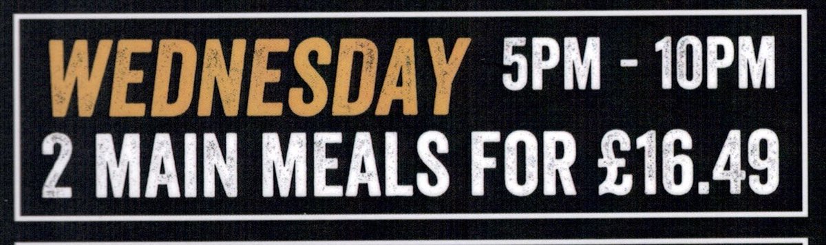 Wednesday evening meal deal 5pm till 10pm. Perfect time to come try our new menu. #caberfeidhbar #caberfeidhelgin #elgin #elginmoray #elgintown #moray #morayshire #elginscotland #morayfood #mealdeal #newelgin #food #dinner #pub #bar #greatvalue #offers #deals
