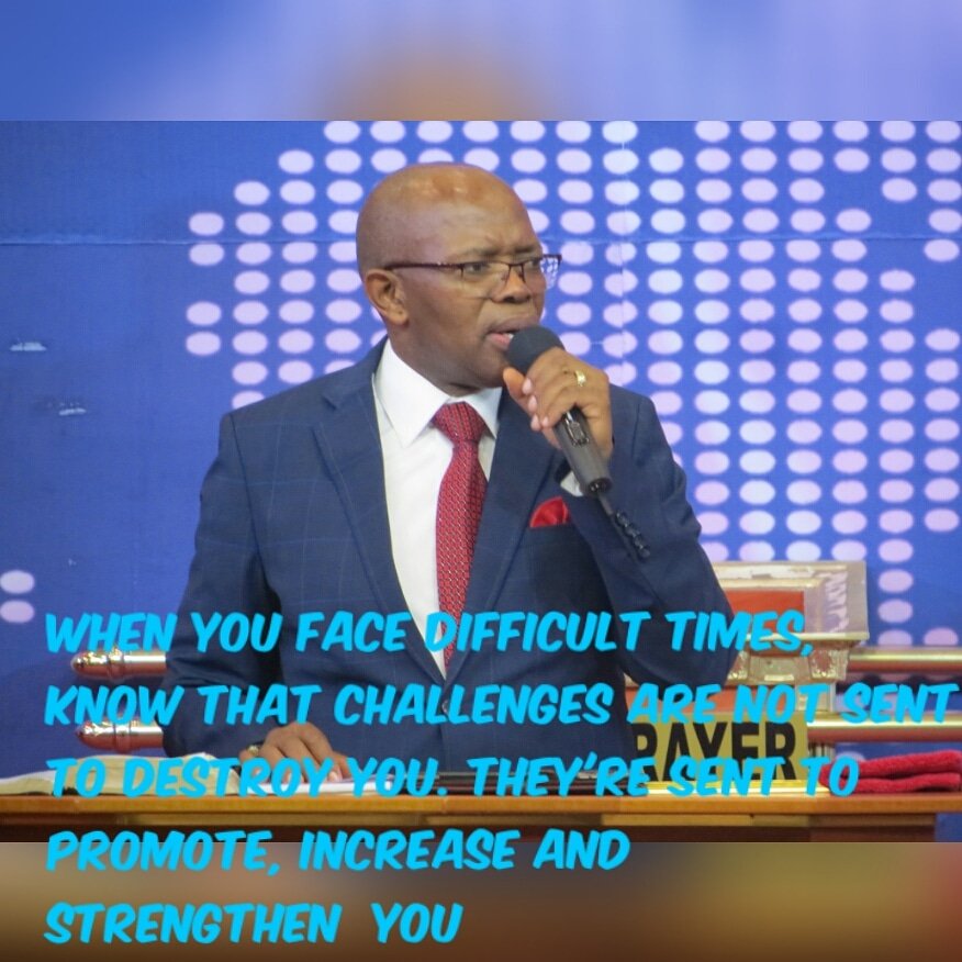 Apostle_Justice's tweet photo. When you face difficult times, know that challenges are not sent to destroy you. They're sent to Promote, Increase and strengthen you. They shape you and make you stronger so you are able to face life head-on https://t.co/wIr9VDmfHL