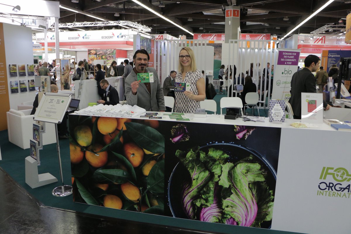 ifoamorganics's tweet photo. It’s BIOFACH time!

Come visit us in Hall 1, booth 1-451 and find out how organic is helping achieve the #SDGs 
Pick up a seed postcard, make your #PlanetPromise, go home and plant some basil! 👩‍🌾👨‍🌾

#GoodFood4All  #biofach2019  #ZeroHunger @BioFachVivaness https://t.co/PcuEpmExPb
