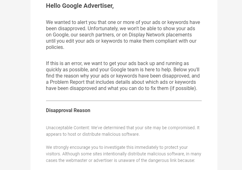 ArneSchellemans's tweet photo. @weebly @weeblysupport here we go again. All my ads are disapproved because of the same piece of code that caused problems on Sunday. You didn't fix the problem and it is costing me thousands for a second day. Wake UP and FIX THIS NOW!!!! https://t.co/2J3AxifxC8