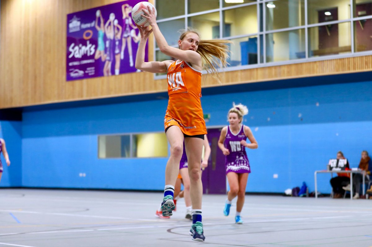 StormNetball's tweet photo. Another great performance last night as we won 75-30 away to Saints in Cornwall Division 1. So pleased with the intensity we're playing at and training at. Great job girls .. training tonight with @FitAndStrength plus a recap of a few things 😉
Thanks @KHK_Media for superb pics https://t.co/Jlurhg3azp
