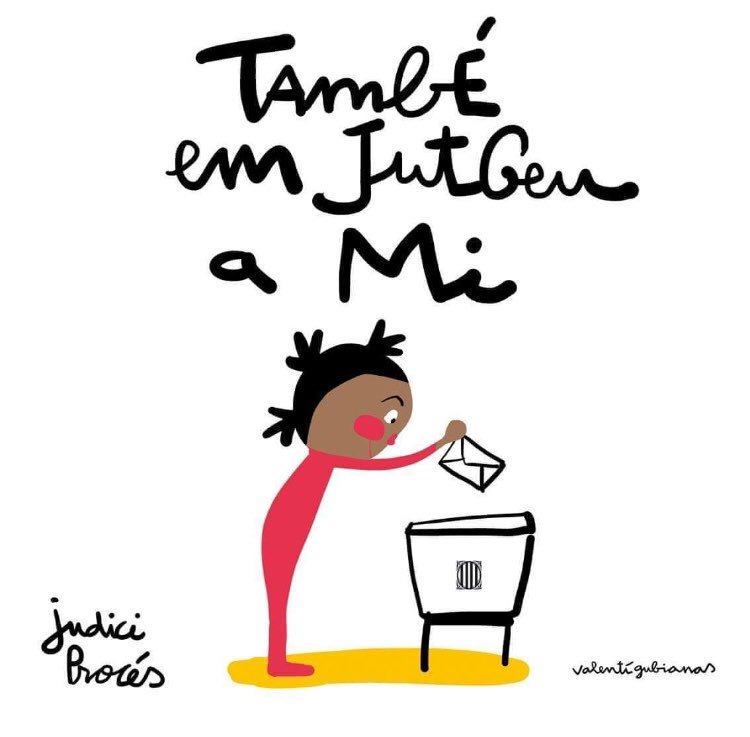 sandratudo's tweet photo. #EnsjutgenaTots #TambeEmJutgenAMi #HoTornariemAFer #LlibertatPresosPolítics #judiciFARSA https://t.co/ZuU5RD5gZz