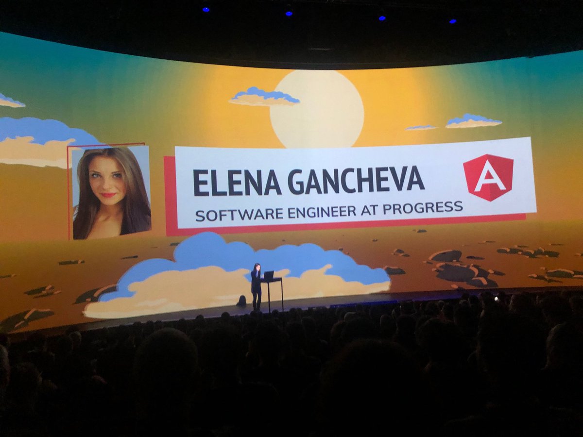 jenlooper's tweet image. ⁦@eagancheva⁩ hon where are you! Excited for your talk!! #frontenddeveloperlove #progressproud