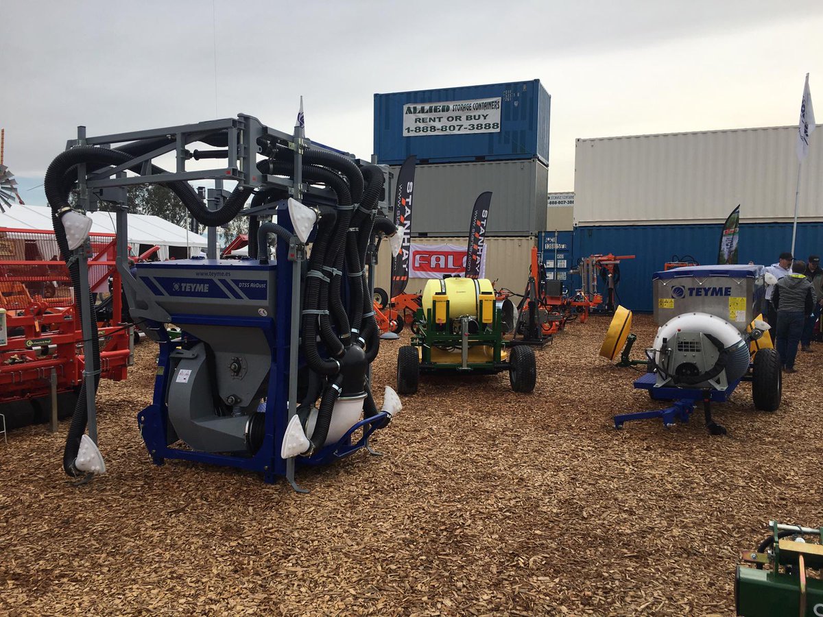teyme_agritech's tweet image. Our new DTSS AirDust #duster at World AG Expo 📍Tulare 🇺🇸 #cropsprotection #smartspraying #teyme