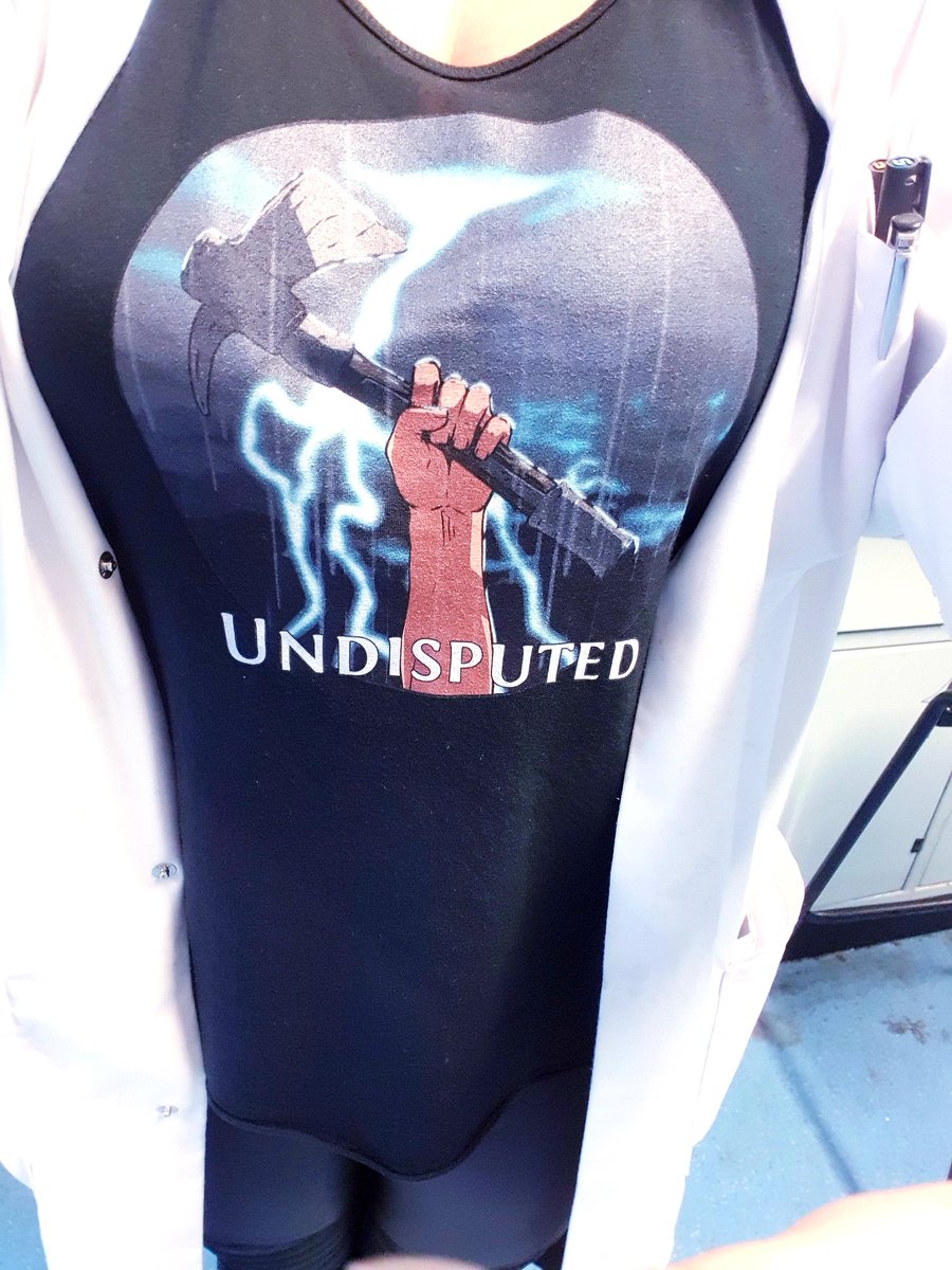 rawmountain's tweet image. Wearing the undisputed best merch at work today. @Zizaran