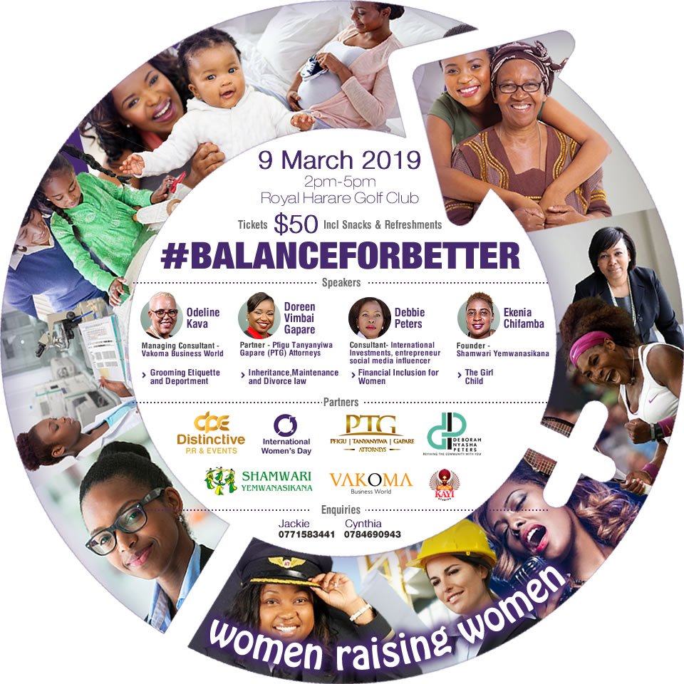ShamwariyeMwana's tweet photo. Be part of the Women Raising Women Conference to be held on 9 March at Royal Harare Club and learn more about grooming and etiquette, inheritance and maintenance, divorce law, financial inclusion for women and girl child emancipation and empowerment #WomenRaisingWomen https://t.co/e95cKfxf7h