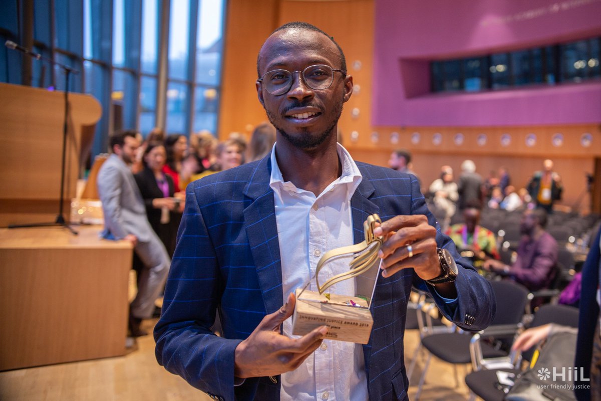 InnoJustice's tweet photo. In case you missed it: The winner of the 2019 Innovating Justice Award was Sorieba Daffae of https://t.co/1u70ReUW8E! Well done @SoriebaDaffae, the jury were very impressed by the #justice #innovation.https://t.co/EKHc2t4O0K
#IJF19 #legaltech #goodgov #accountability #SierraLeone https://t.co/IRhTJjCruh