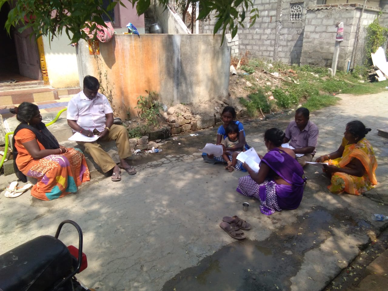 Chennai City Postal Region on Twitter "Door to door campaign at 
