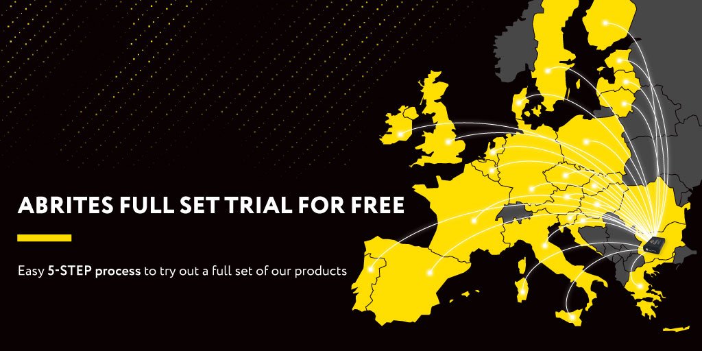ABRITES FULL SET TRIAL FOR FREE! 
Easy 5-STEP process
to try out a full set of our products
abrites.com/promotion/view…
sales@abrites.com
#avdi #abrites #TRYnow #freetrial #trybeforeyoubuy #abritesfull