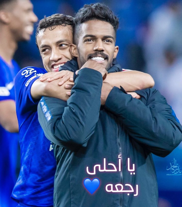 منبر الهلال على تويتر الأسطورة محمد الشلهوب معلقا عبر حسابه بالسناب عن عودة نواف العابد يا أحلى رجعه