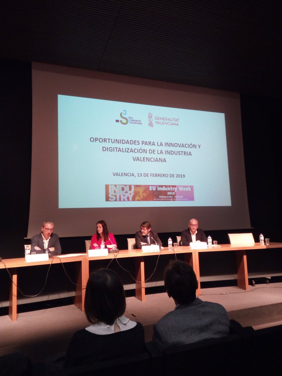 @LocalEurope @FondosEuropeos #euindustrydays @UPV atendiendo áreas #economía circular #sostenibilidad #RIS3CV