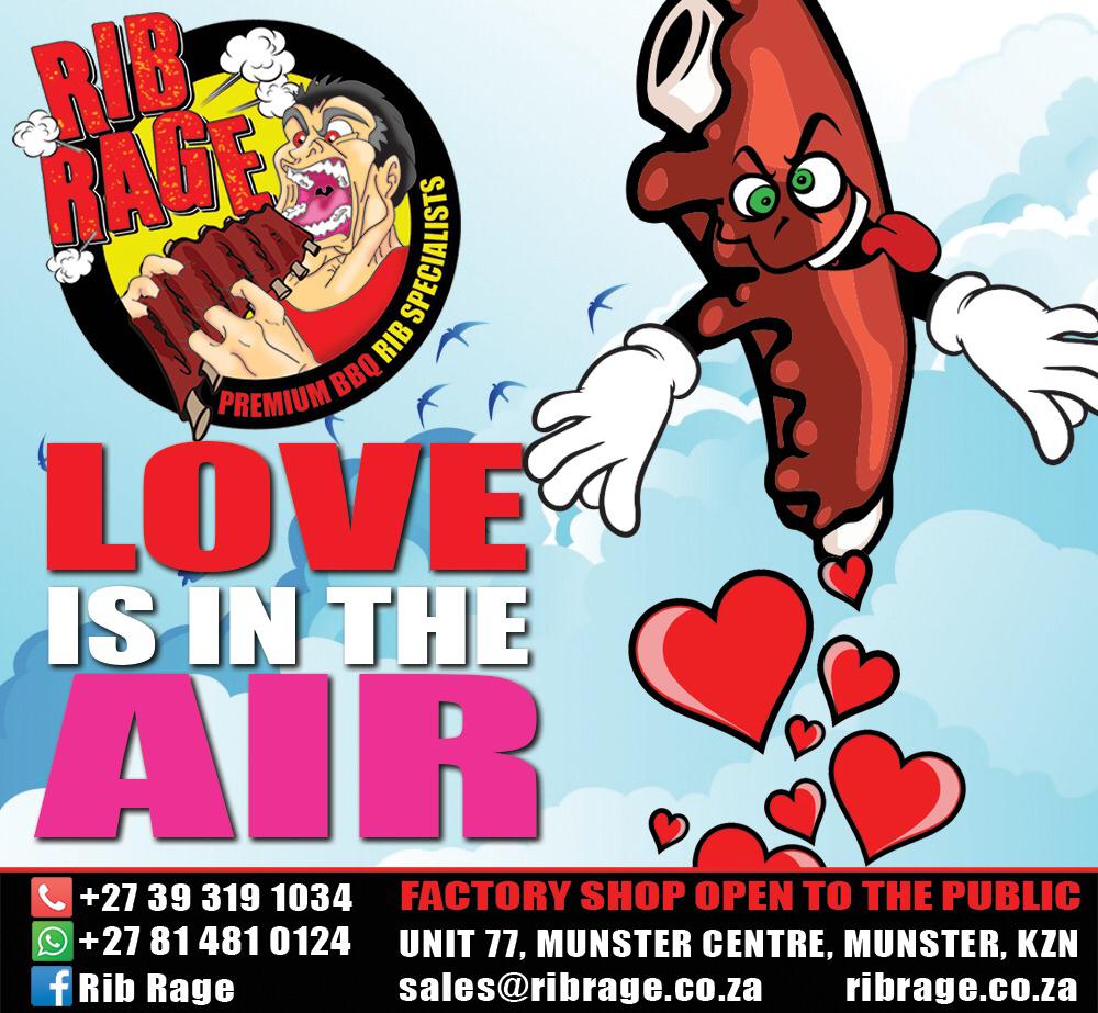 rib_rageous's tweet photo. Spoil your Valentine's this week with some juicy sticky succulent ribs. No better way to say I love you than #iloveribs! #RibRage #BestRibsOnTheCoast https://t.co/x3TJJNRuML