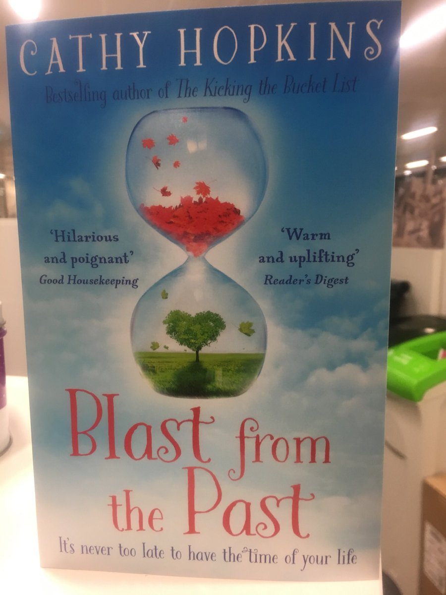 This funny, warm book is out next Thursday, 2 lucky people can win a free copy RT to win #BlastfromthePast <a href="/fictionpubteam/">HarperFiction PR</a> @CathyHopkins1 #giveaways #competitions #free