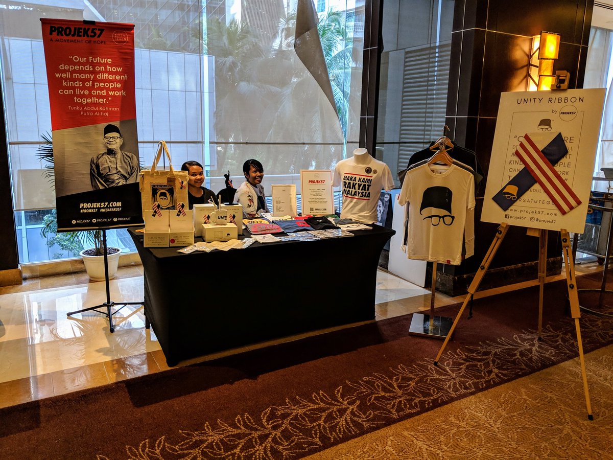 IDEASMalaysia's tweet image. Our friends from Projek57 have set up a booth here at A Night with IDEAS. All of their profits are channeled towards empowerment programs. Pay them a visit and support their cause.
#futureoffreedom