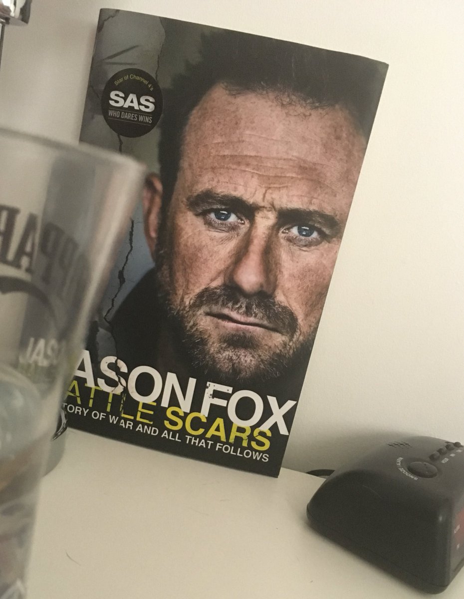 becks_bryant's tweet photo. Waking up at home with a #Man staring at me #ThatsAFirst #slightlyodd #atleastHeDosntSnore #betterthanDormAtWork Great book by the way. #getYourselfAcopy #BattleScars @jason_carl_fox #PTSD https://t.co/ZJIdhrXIQm