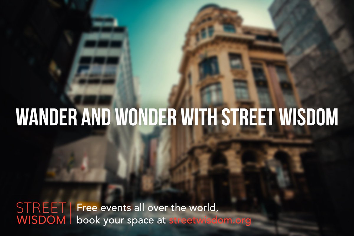 Join Street Wisdom in Paris on Friday morning led in French and English.

Book your free space and learn how to find the extraordinary in the ordinary. 

#mindfulness #walking #creativity #problemsolving #paris

streetwisdom.org/event/street-w…