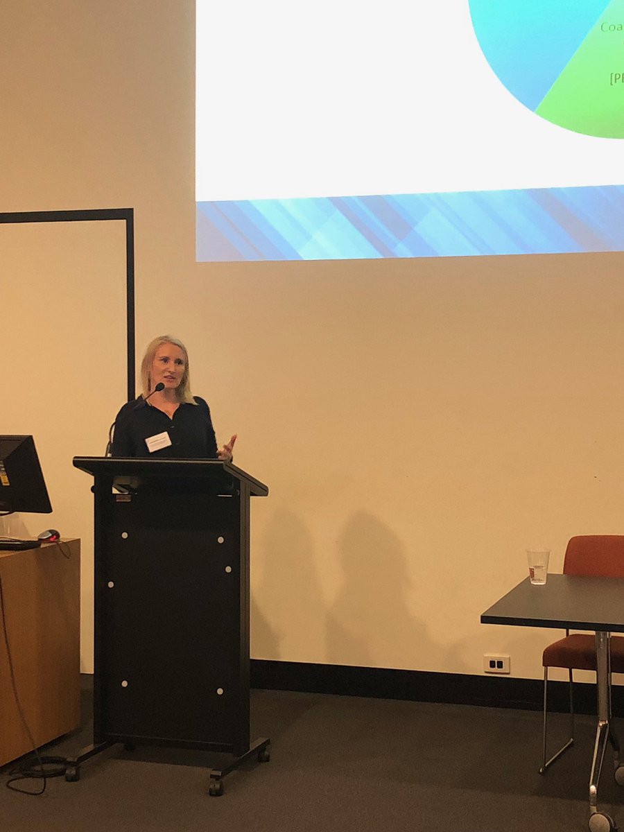 Doctoral student Jennifer Makovec-Knight presented on attitudes towards headgear use in youth football from our national survey at our NHMRC/AFL Partnership symposium today - great job Jen. The survey is still live on the AFL Community website!