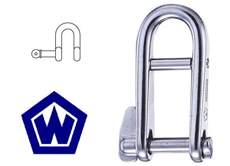 Grillete con Barra WICHARD DEE LONG B KEY PIN D8  goo.gl/RFJtZg