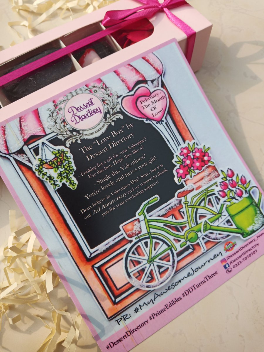 Fab_fablogger's tweet photo. Valentine's Day gifts coming in !!!
Thankyou #myawesomejourney & #DessertFactory for this yummy treat !!! 💕🍫
#ChocolateDay #love #peace #ValentinesDay #wednesdaythoughts #valentines #fablogger #blogger #bloggerlife #fashion #beauty #PositiveVibesOnly https://t.co/ZARVyF5OOu