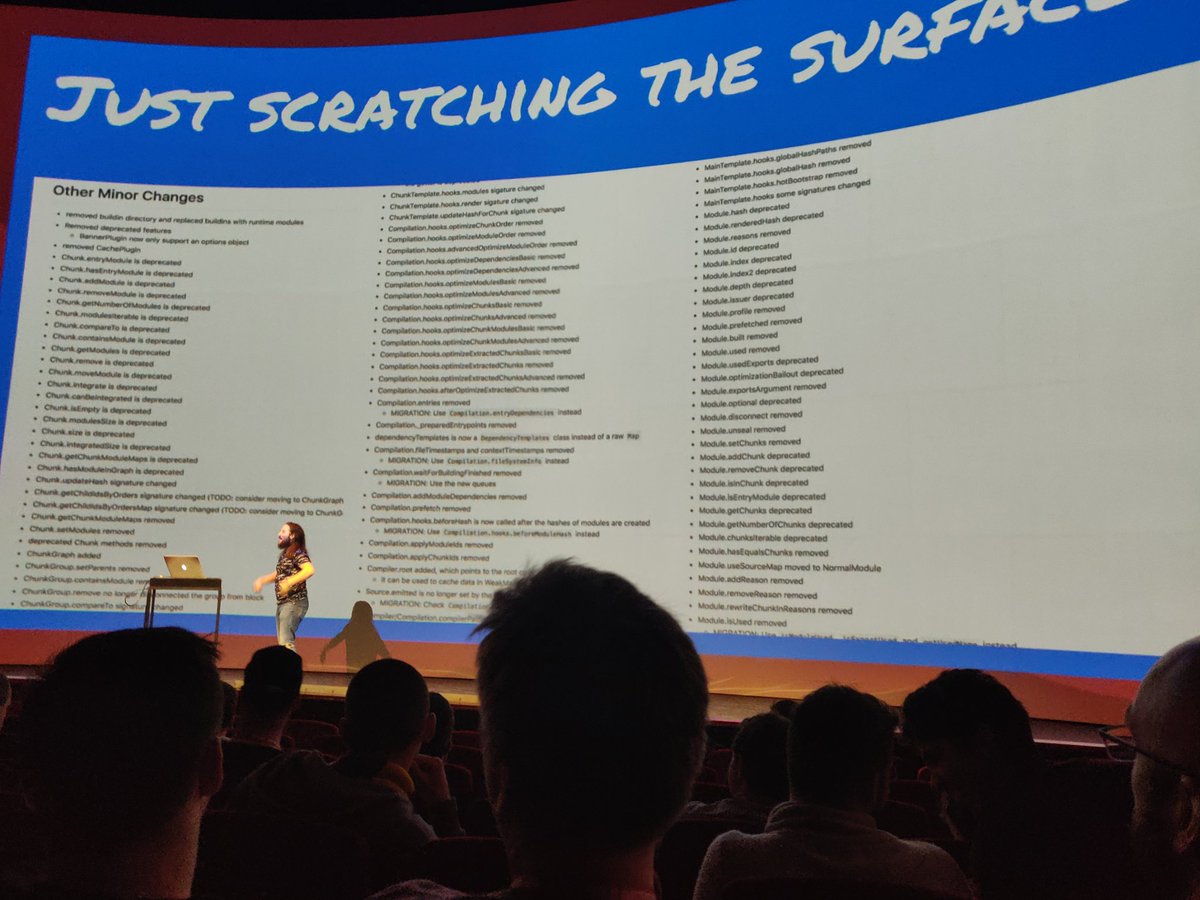 surajahmedc's tweet image. Webpack5 is going to be great, a huge performance improvement, that's what we need. @TheLarkInn, great talk #frontenddeveloperlove