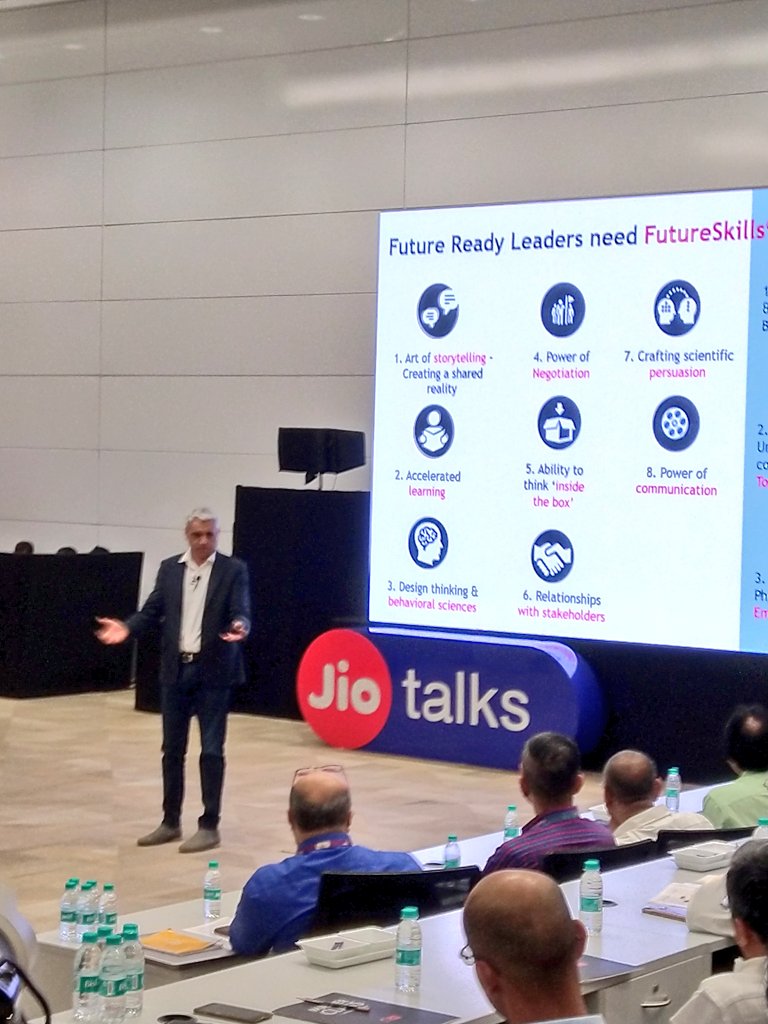 RelianceGCS's tweet image. Capt. Raghu Raman shares ,&quot;The best way to be a successful leader is to lead without authority.&quot; #GCSConnect