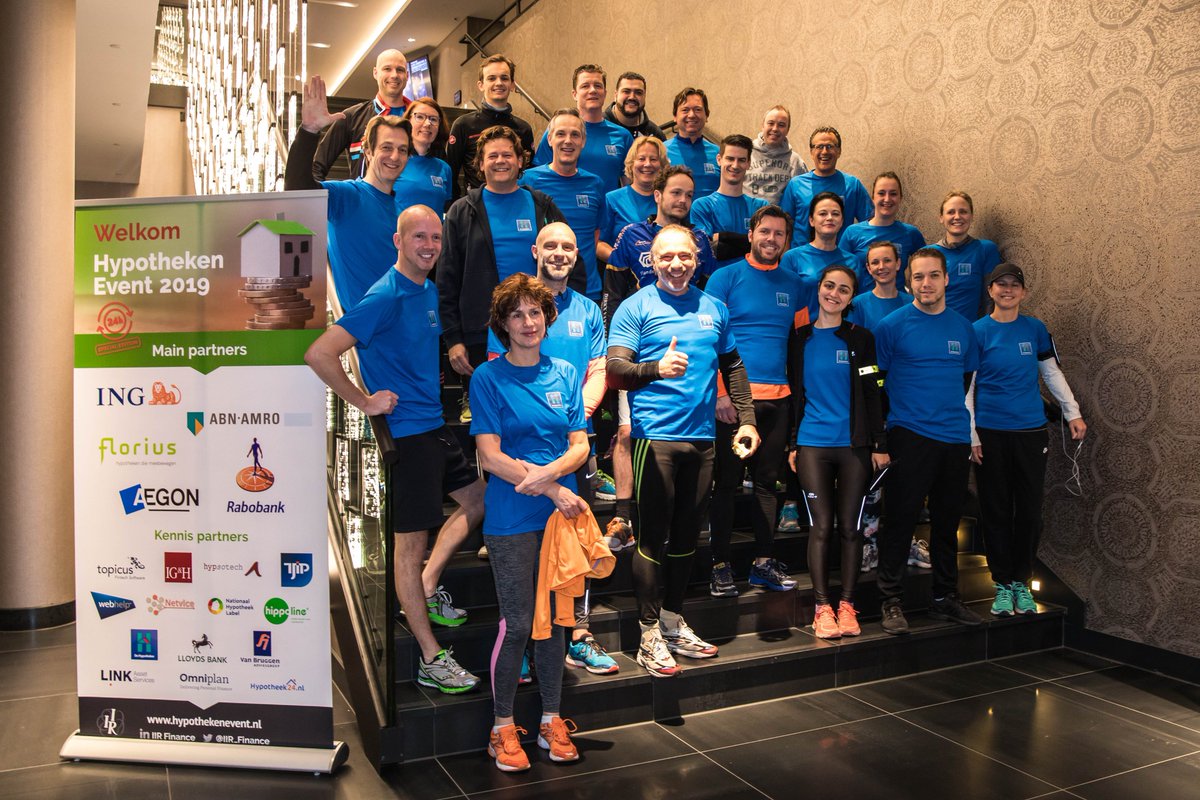 Heerlijke frisse start van het Hypotheken Event met #DeHypotheker Morning run vanmorgen 💪 #HypothekenEvent2019 #24houredition