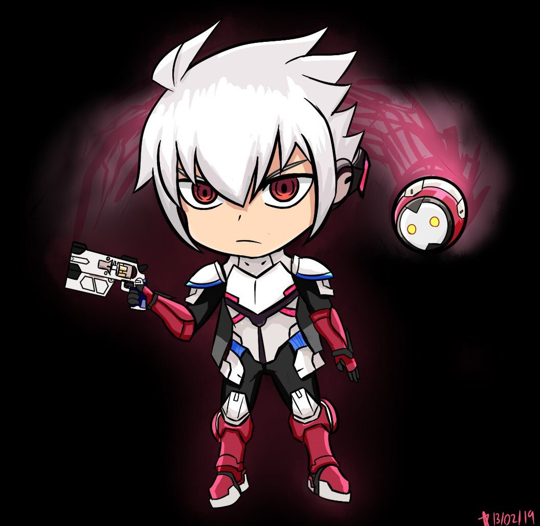 Drazer15's tweet photo. Chibi Copen #digital #original #inticreates #神園アキュラ #き雷霆ガンヴォルト #azurestikergunvolt #armedbluegunvolt #copen https://t.co/dxSH9EhYQz https://t.co/ir7S5ffvxi