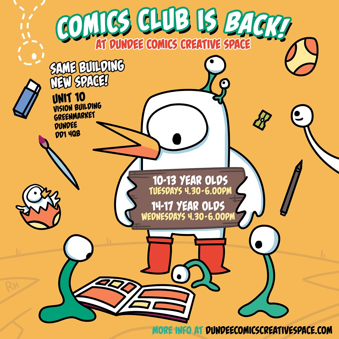 Dundee Comics Space tweet media