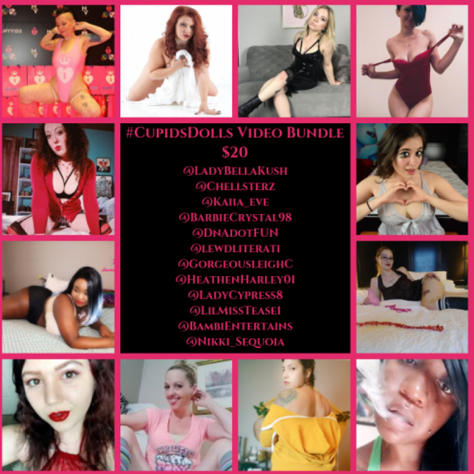 Cupids Dolls Valentine Video Bundle by @GorgeousleighC https://t.co/cDuPNuMJ0Z Find it on #ManyVids!<a class="tags" href="/tag/gorgeousleighc">@gorgeousleighc</a><a href="/tag/manyvids"class="tags"><span>#manyvids</span></a>