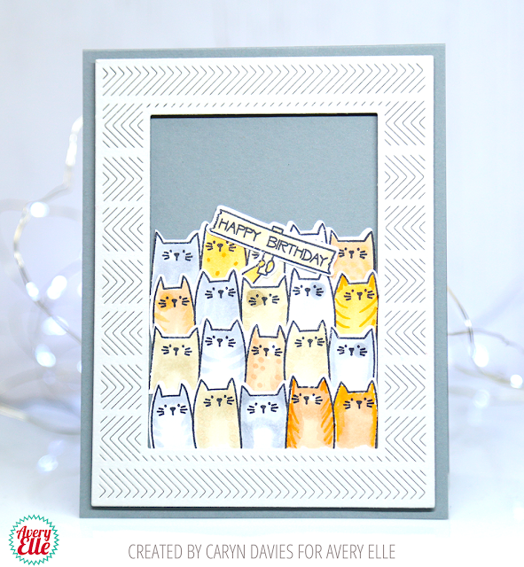 AveryElleStamps's tweet photo. Who wouldn't love a formation of felines flinging felicitations their way! Our All of Us stamps and dies allow you to be super extra with crowds of cats, dozens of dogs, or bunches of bears. #averyellestamps #allofus #groupcard #cats #dogs #bears #alliteration https://t.co/dGr7OZEDml