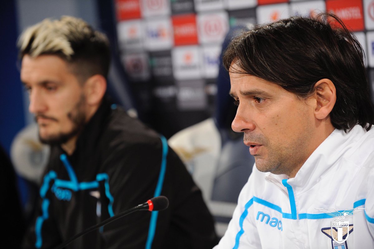 Inzaghi, en la rueda de prensa de este martes (Foto: SS Lazio).