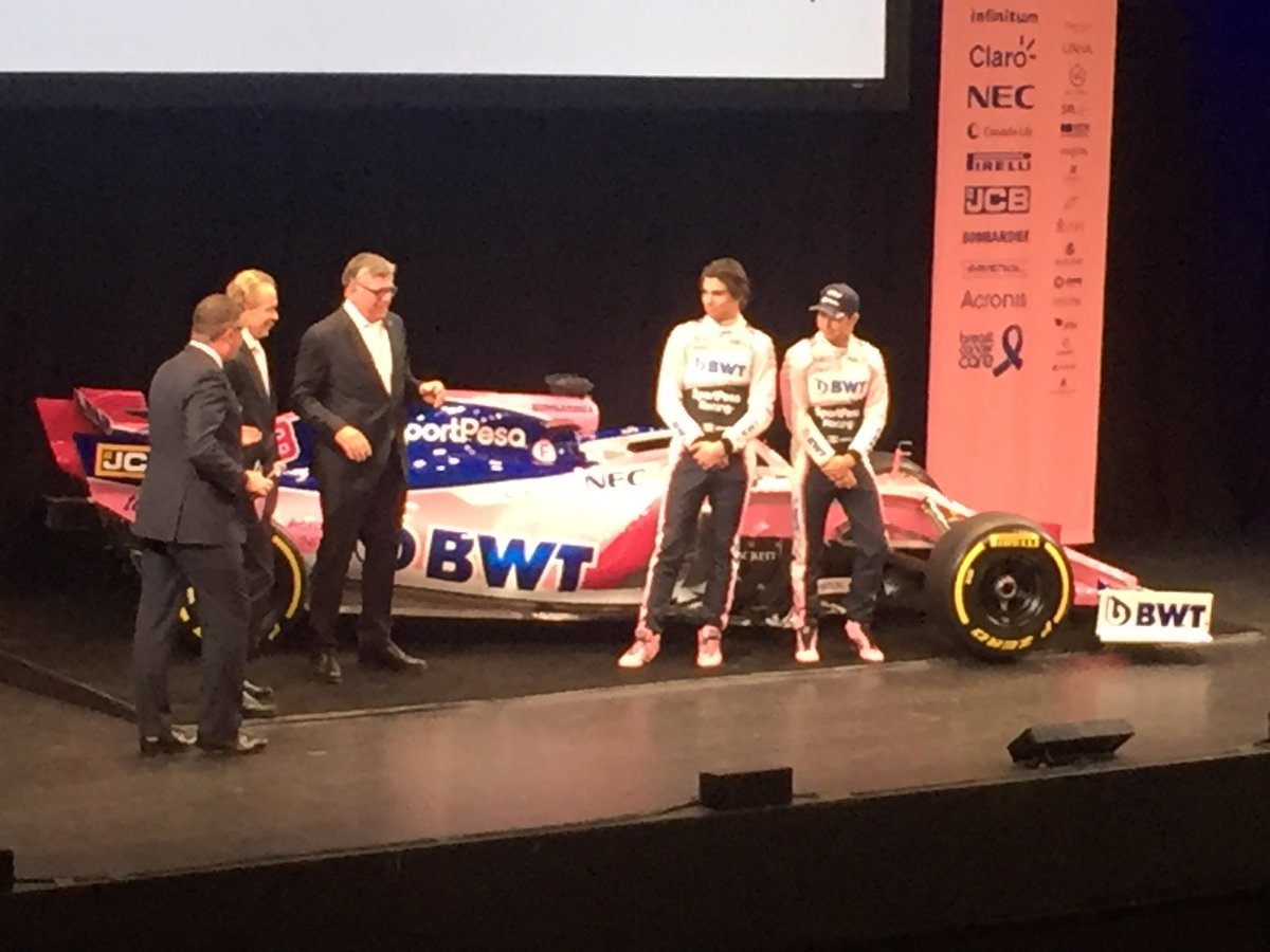 We are proud to have played small part in racing history, helping promote the first-ever <a href="/F1/">Formula 1</a> team launch in Canada at the <a href="/autoshowcanada/">Canadian International AutoShow</a>. The new @RacingPointF1 car looks sharp. #NewLookForaNewEra