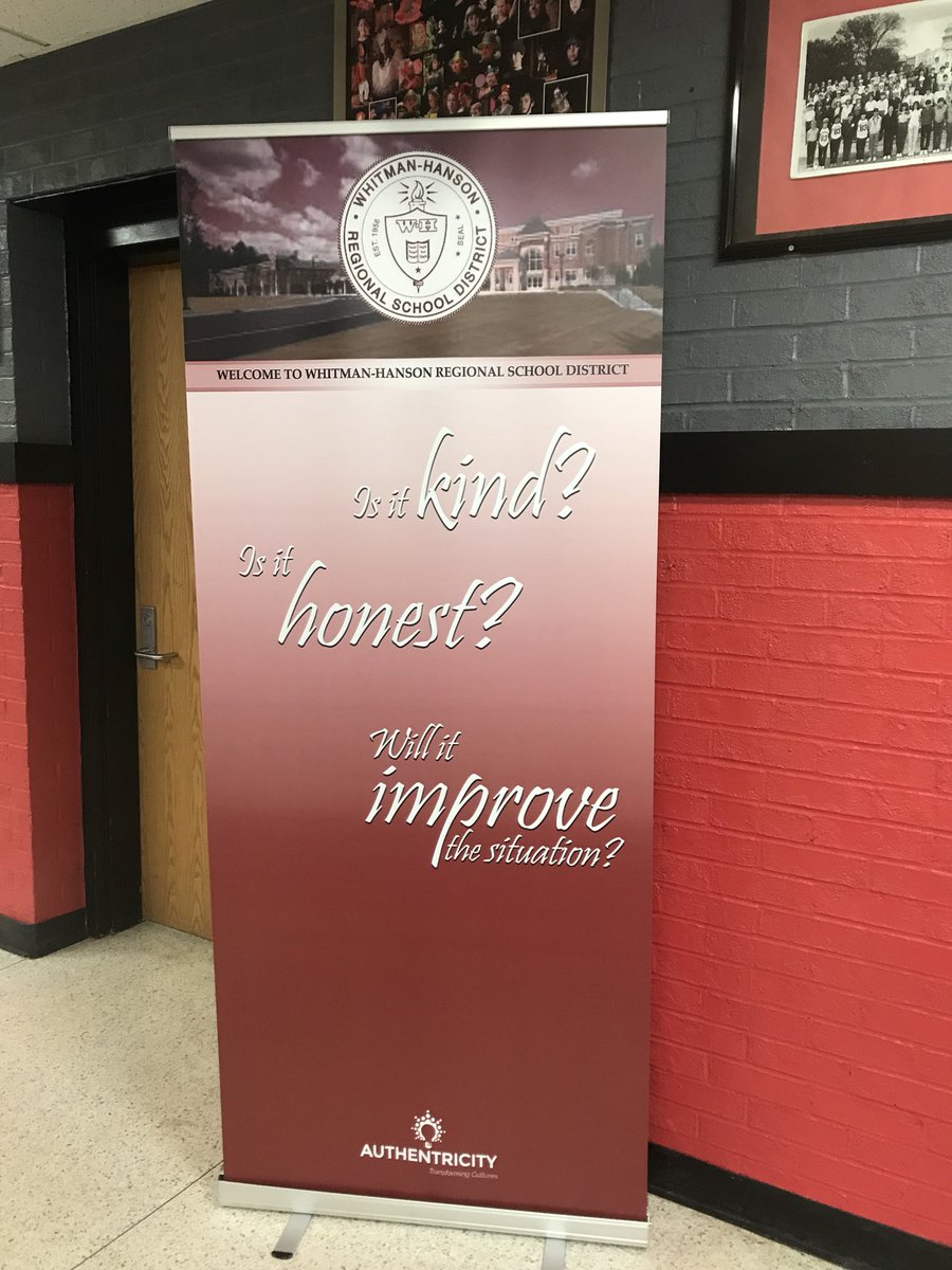 MrsDoucet_'s tweet photo. Kind. Honest. Improve. #authenticity @aaronpolansky @WhitmanMiddle https://t.co/QtX8Mk5Str