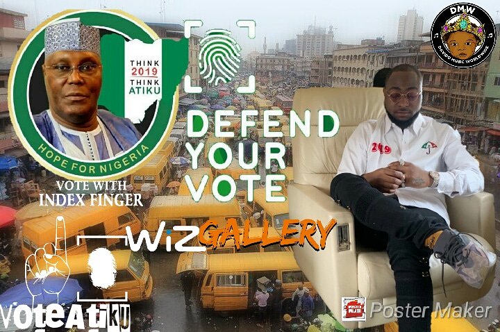 wiz_gallery's tweet image. #defendyourvote #think2019 #thinkatiku #pdp @atiku 
@iam_Davido 
@wizgallerymedia