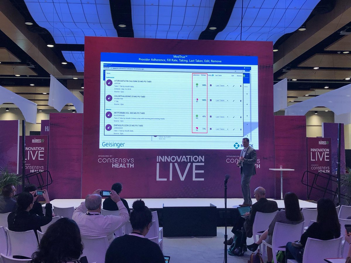 Melissa S. Kern (@melissaskern1) on Twitter photo 81-95% of med lists are inaccurate. Geisinger's MedTrue app may be the workflow solution needed. <a href="/RxEricWright/">Eric Wright</a> <a href="/GeisingerRsrch/">Geisinger Research</a> #GeisingerCPIO #HIMSS19 81-95% of med lists are inaccurate. Geisinger's MedTrue app may be the workflow solution needed. <a href="/RxEricWright/">Eric Wright</a> <a href="/GeisingerRsrch/">Geisinger Research</a> #GeisingerCPIO #HIMSS19
