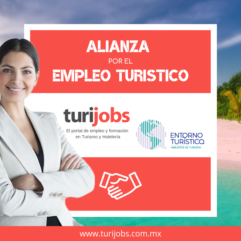 Turijobsmexico's tweet photo. Muy contentos de anunciar nuestra #alianza con Entorno Turístico @hablemosdetur 😎 Más personas del sector podrán acceder a nuestro portal de #empleo y formación especializado en #turismo y #hotelería.🌴💼✈️
👉 https://t.co/H6nH6sLPnd
#TurijobsMx #PortalDeEmpleo #BolsaDeTrabajo https://t.co/mKSB98VF5K