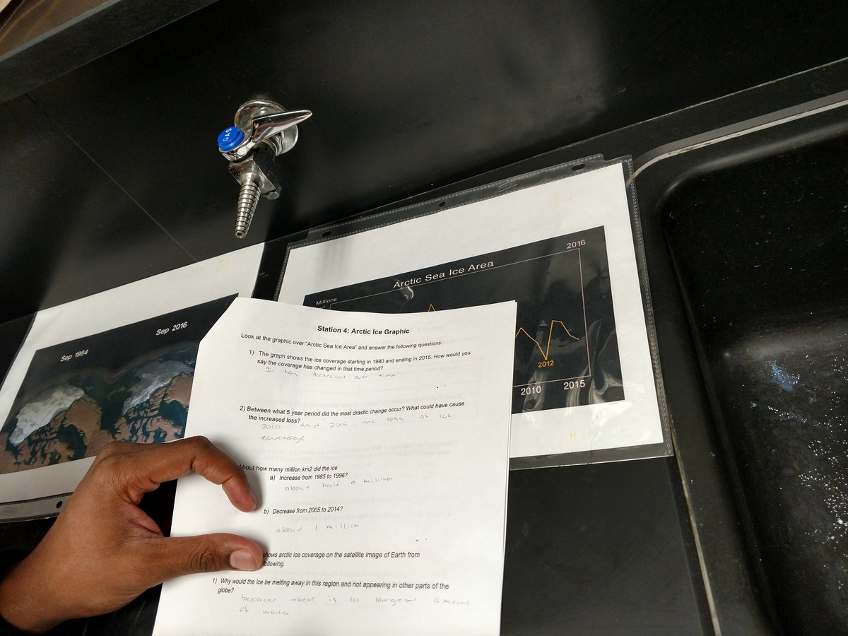 viotaz's tweet photo. Global warming, albedo and greenhouse gasses! #scienceisdone #allenscience #funworkday https://t.co/79VhfjqNbJ