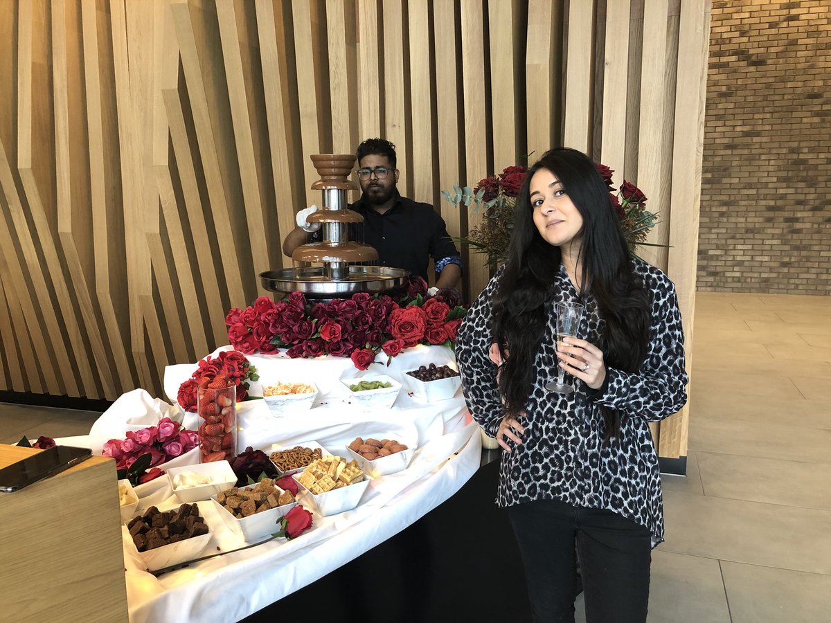 Early Valentines feast <a href="/PorterBuilding/">The Porter Building</a> Full of chocolate and bubbles, just to spoil our tenants ❤️ Everyone enjoyed it very much #ValentinesDay #chocolate #prosseco #CelebratingLove