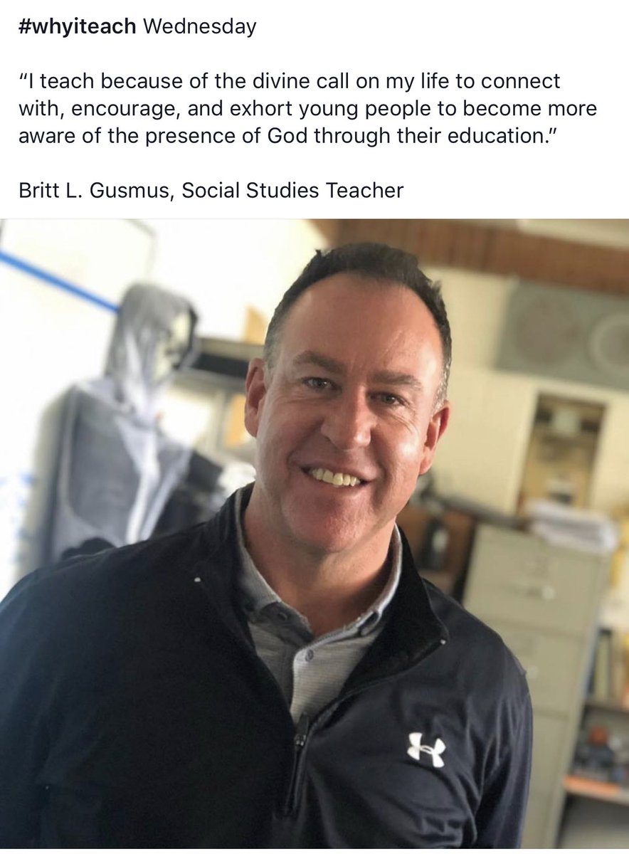 TeamFullGorilla's tweet image. @TeamFullGorilla coach @BrittGusmus is a source to all, and here is his quote on why he teaches.  We are so lucky to have him on our staff🦍🏈💯 #whyiteach #doesitforthekids #beasource