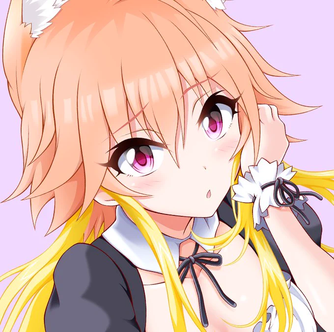猫耳メイドの飛鳥さん。めちゃ乙女なところも見てみたいです。  #imas  #バレンタインデー  #二宮飛鳥 