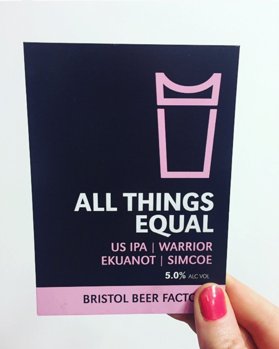 BrisBeerFactory's tweet photo. π¨π¨BRAND NEW US IPA π¨π¨
All Things Equal is a 5% pale with Ekuanot, Warrior and Simcoe
A clean pint with smooth bittering with a citrussy aroma π
Pouring in the Tap Room today and a local independent near you soon
#cask4life https://t.co/D8BpYipCHo