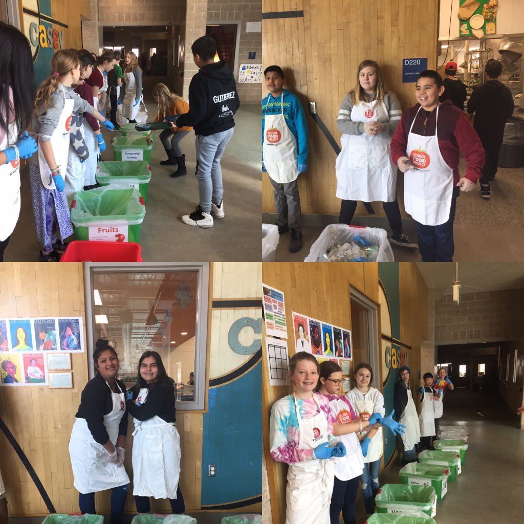 Erinsmayer's tweet photo. #CaseyMS Ss participate in Day 1 of our @WorldWildlifeF food waste audit. @SchoolFoodProj @BVSDcolorado #CaseyProud #mayerscience #FoodWasteWarriors https://t.co/KvRpO3f08a