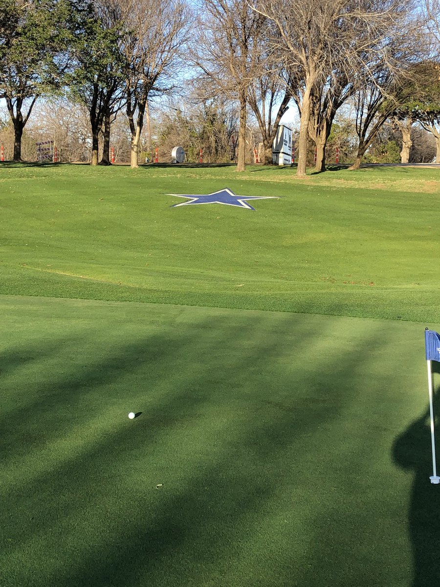 NCHS_GolfTeam's tweet photo. Good morning from Cowboys Golf Club we are minutes away from the start of the 2019 spring season aka Ring Season were chasing a State Ring https://t.co/5WrAk7EICn